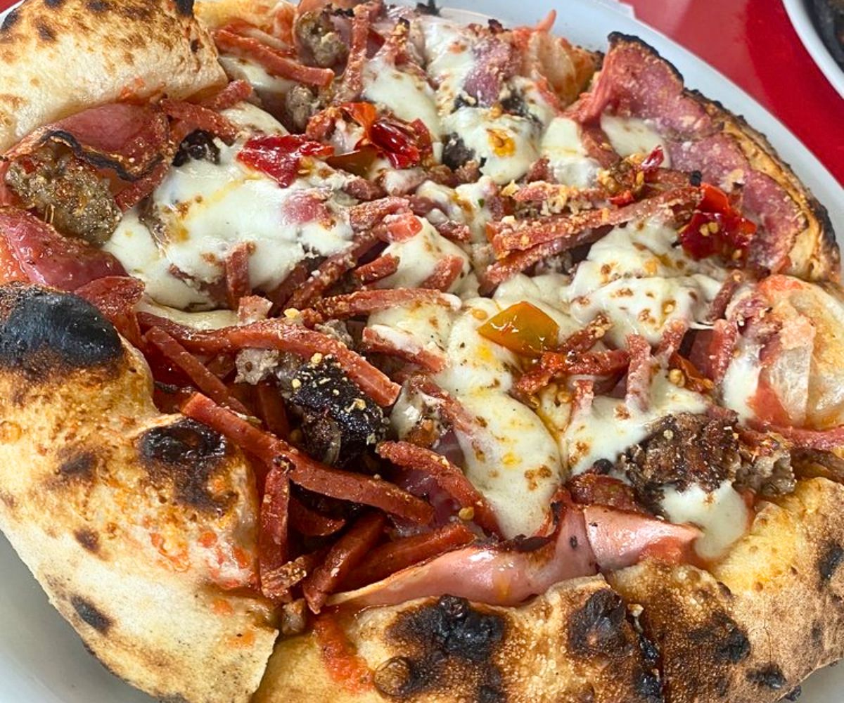The Big Hurt at Frank's Pizza Napoletana in Shreveport, Louisiana
