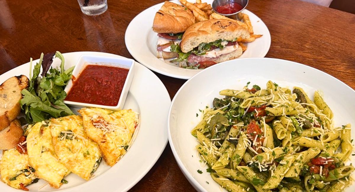 dishes at Cafe Verona in Independence, MO