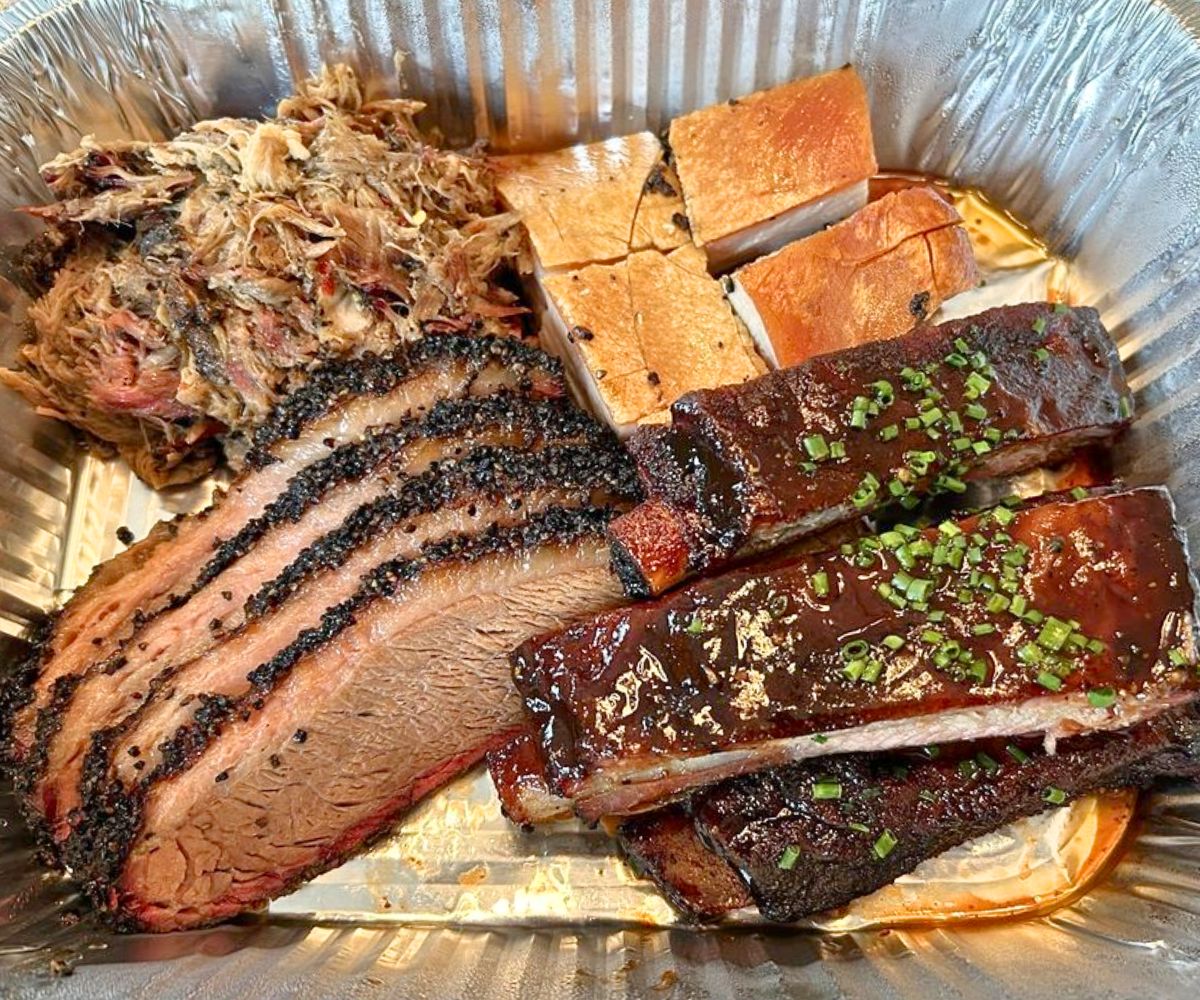 barbecue at Lawrence Barbecue in Cary, NC