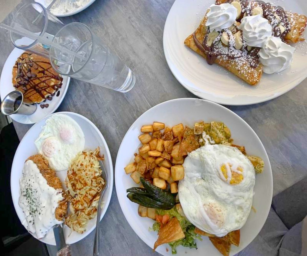 spread at Siena Cafe in Irving, TX