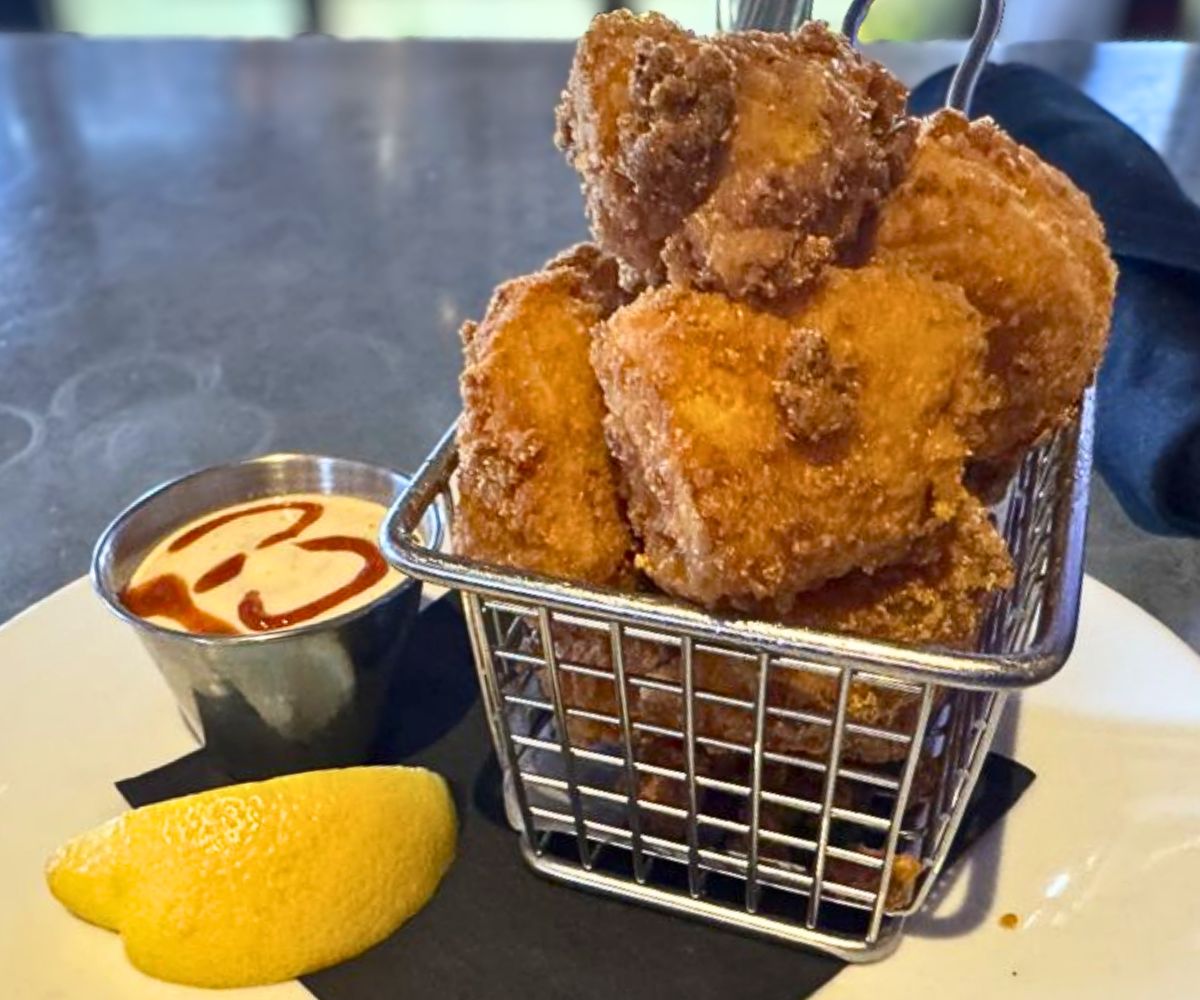 Crunch Town Walleye Nuggets at Black Sheep Social Club in Cedar Rapids, Iowa