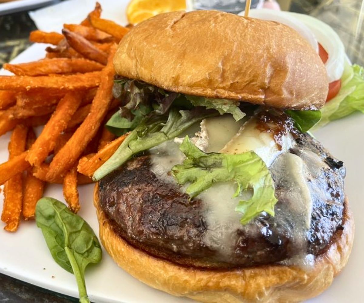 Blue Nelson Burger at The Dillinger in Boulder City, NV
