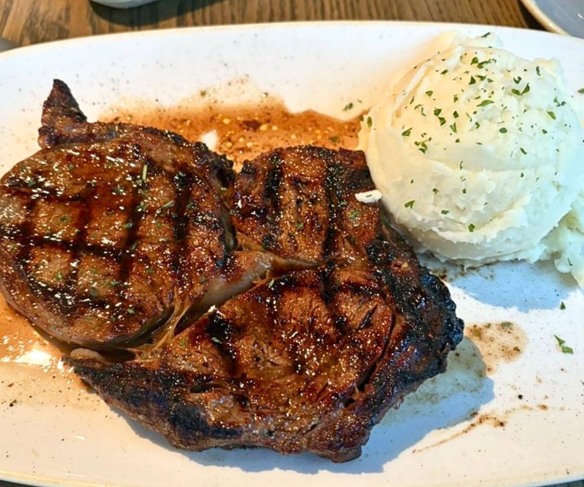 Ribeye at The HC Tavern + Kitchen in Fishers, Indiana
