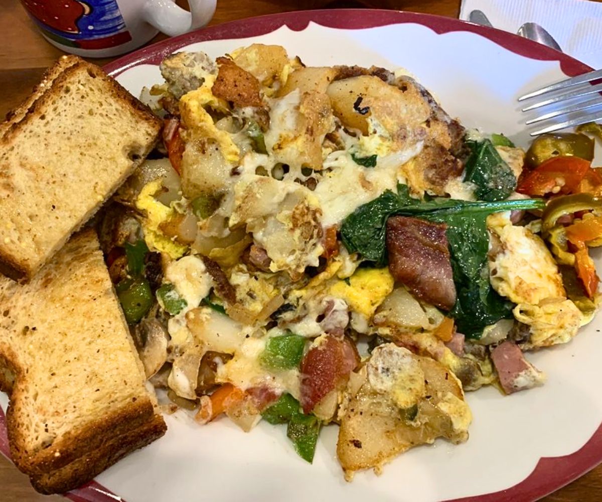 Sal Maglie Breakfast at Marketside Restaurant in Niagara Falls, NY