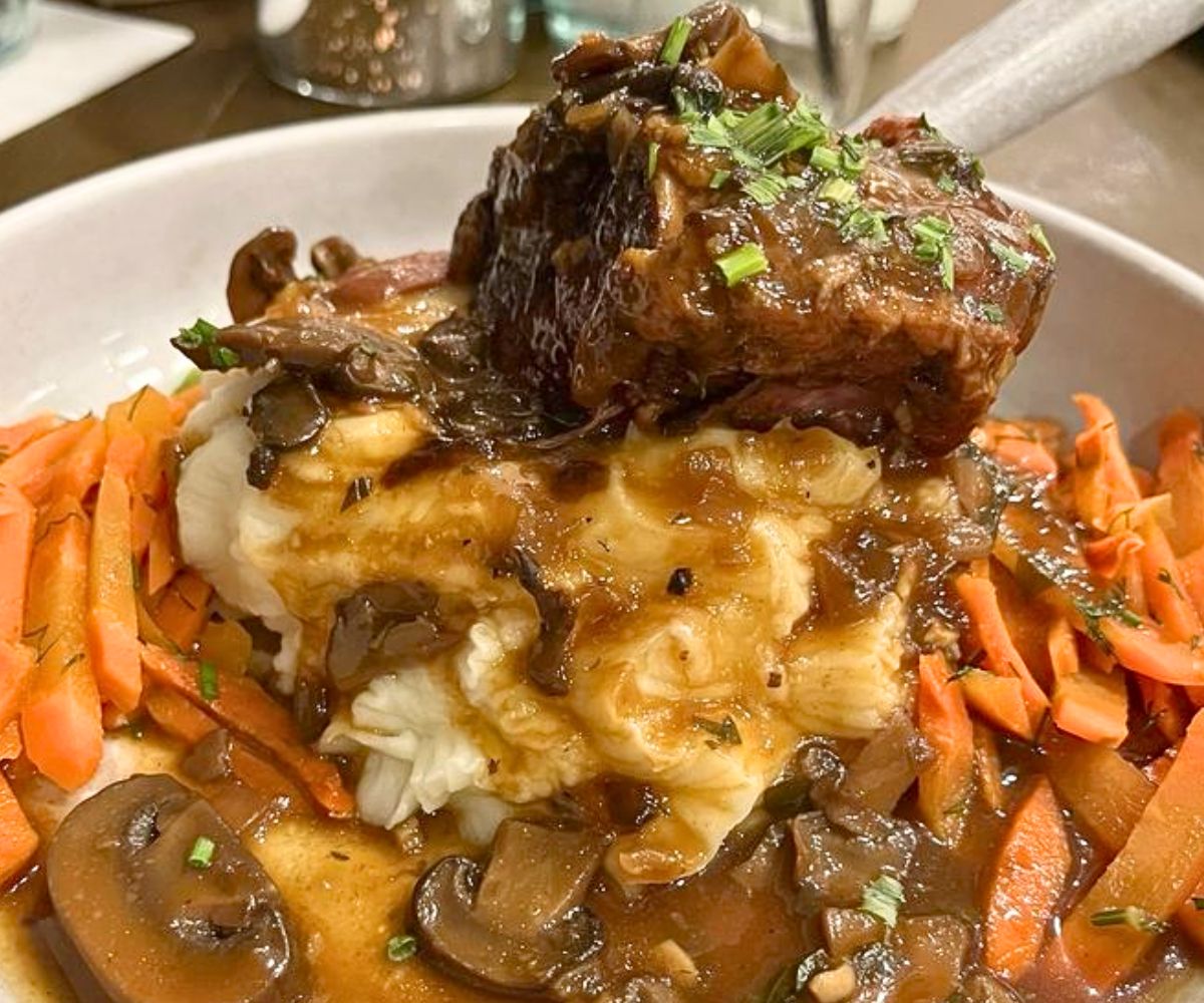 Braised Short Ribs at Parkside 23 in Brookfield, Wisconsin