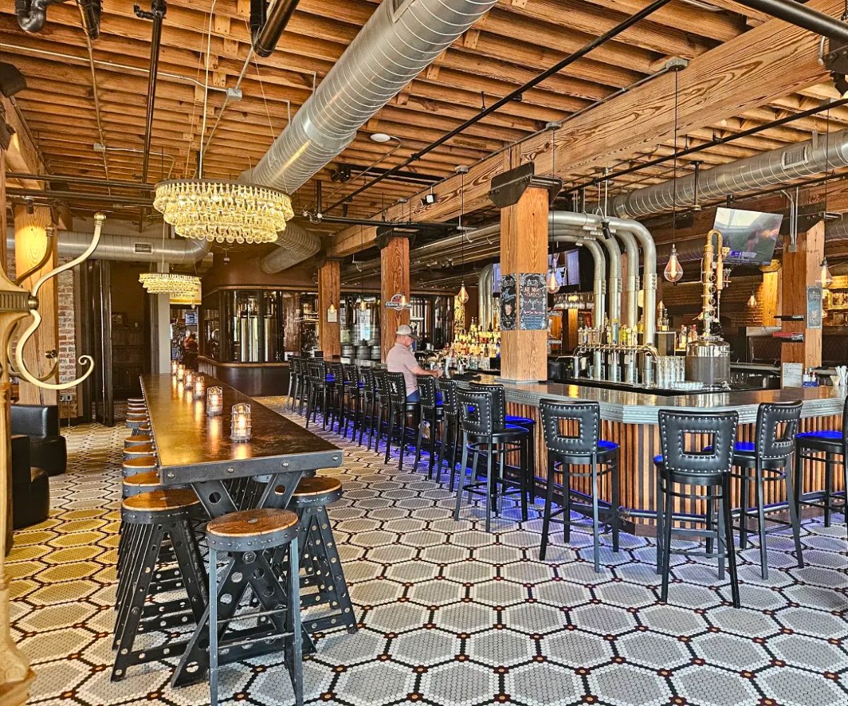 interior of Black Sheep Social Club in Cedar Rapids, IA