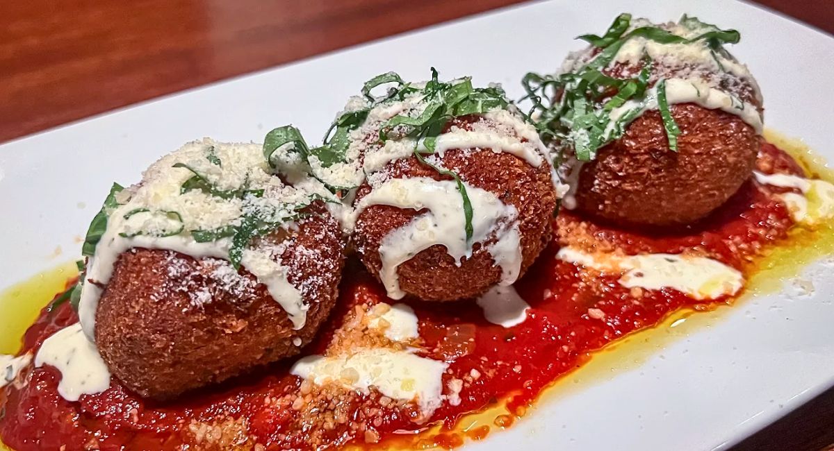 Arancini at Caruso's Ristorante & Bar in Fairfield, Ohio