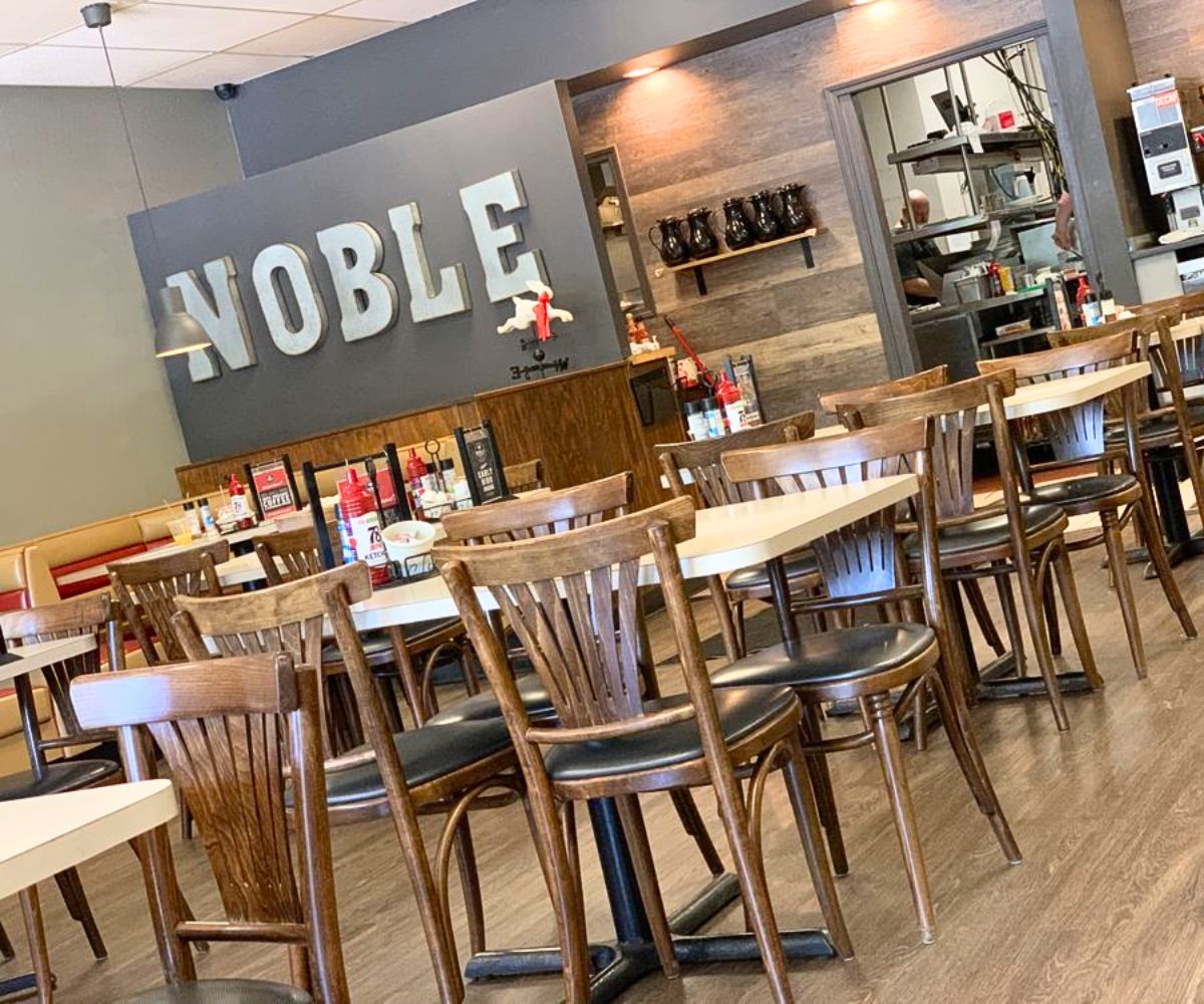 interior of Noble Restaurant in Wyoming, MI