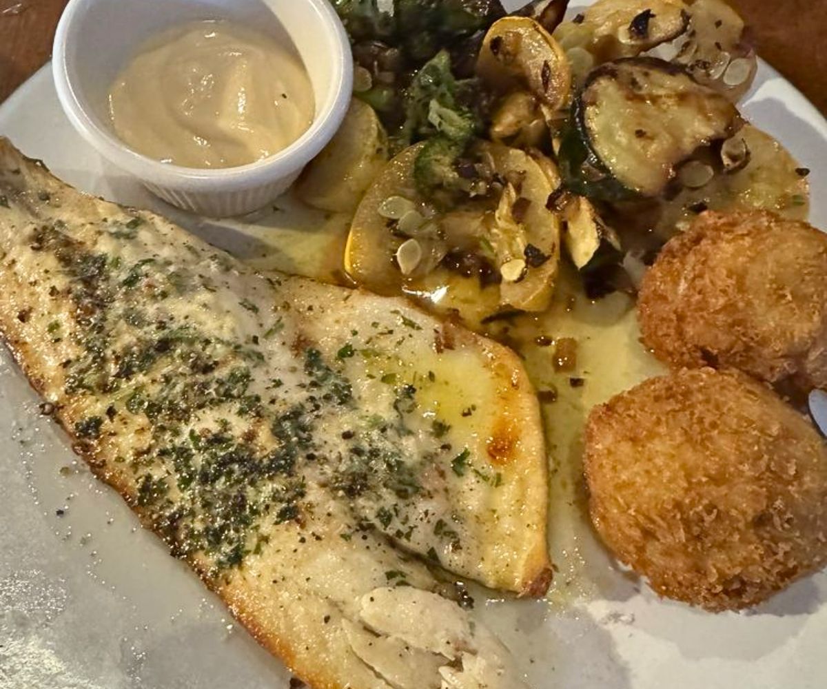 Branzino at Caruso's Ristorante & Bar in Fairfield, Ohio