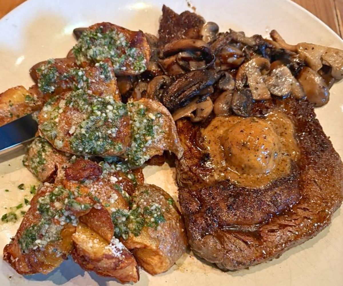 Dry-Aged Ribeye at ForkLift in Tupelo, MS