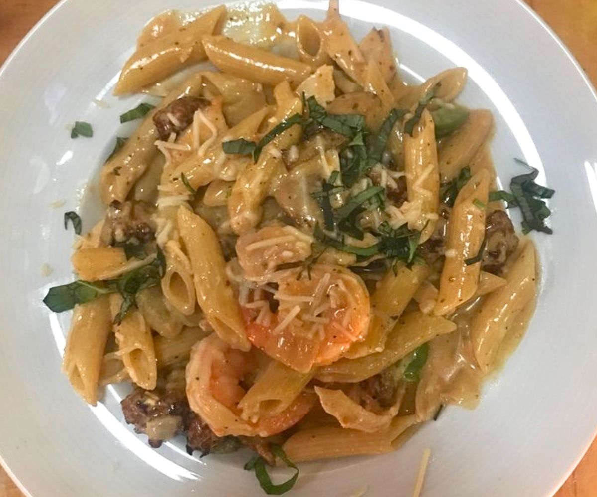 Spicy Cajun Penne at Sonoma Bistro in Rutherford, NJ