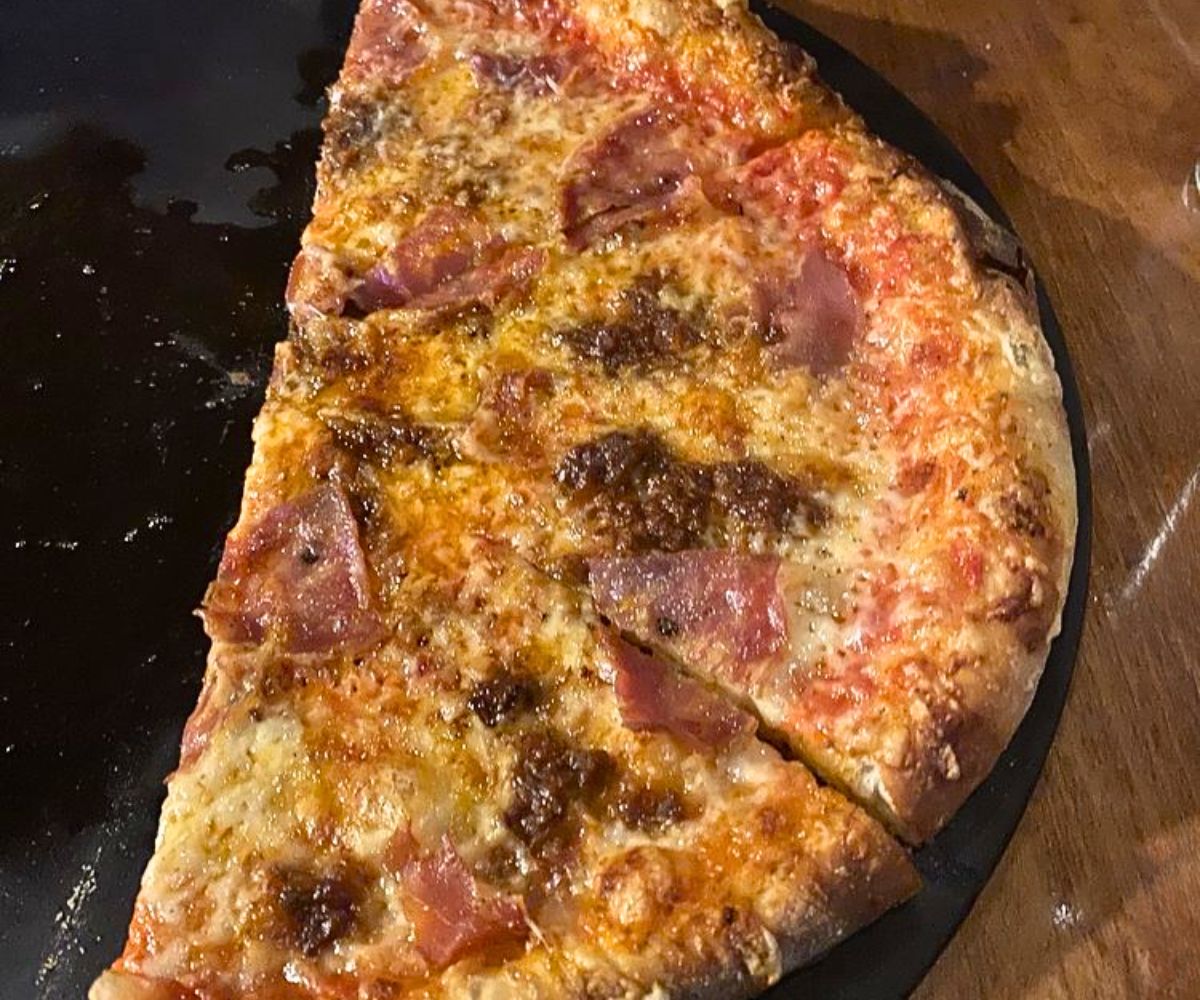 Italian Meat Pizza at Caruso's Ristorante & Bar in Fairfield, OH