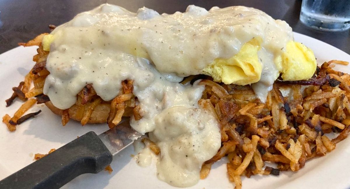 Not So Benedict at Kristof's Kafe in Davie, Florida