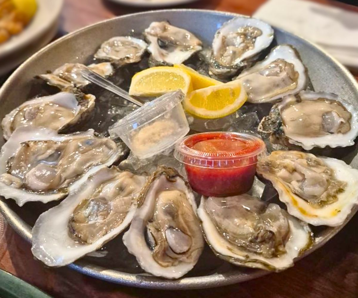 Oysters at AJ's Oyster House in Fort Smith, AR