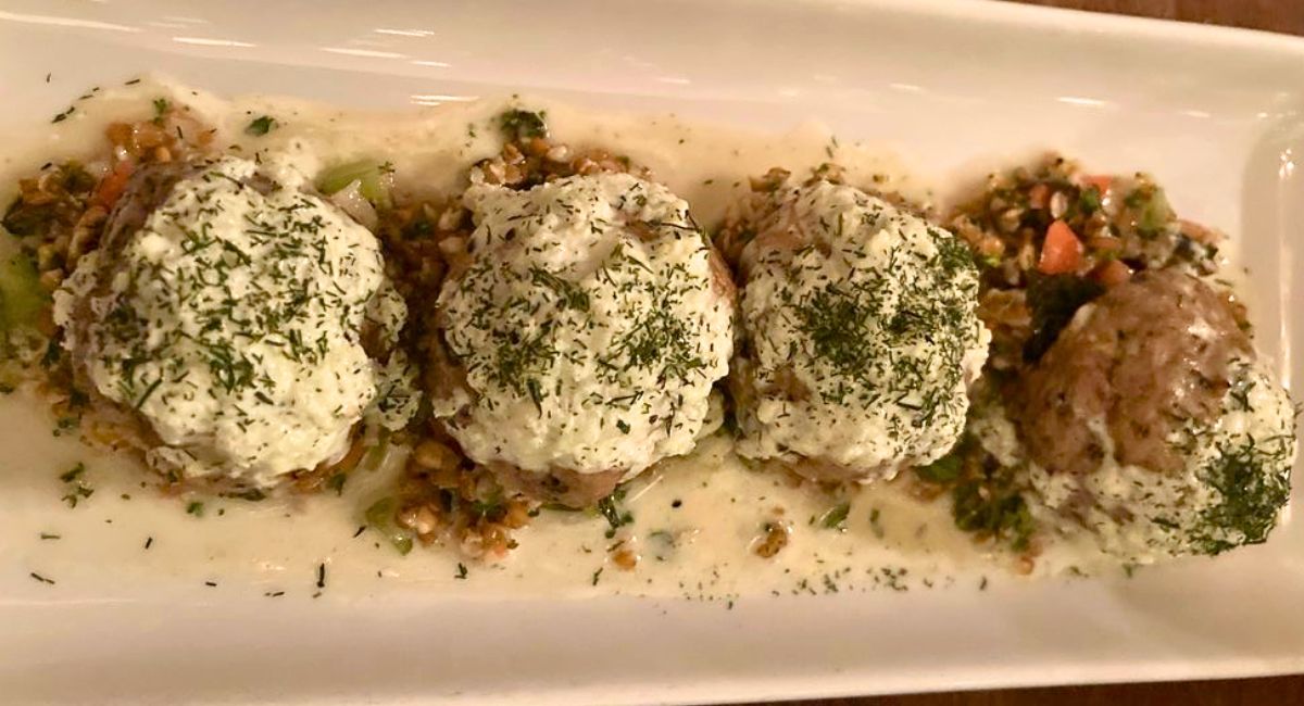 Lamb & Feta Meatballs at Table 32 in Sioux City, Iowa