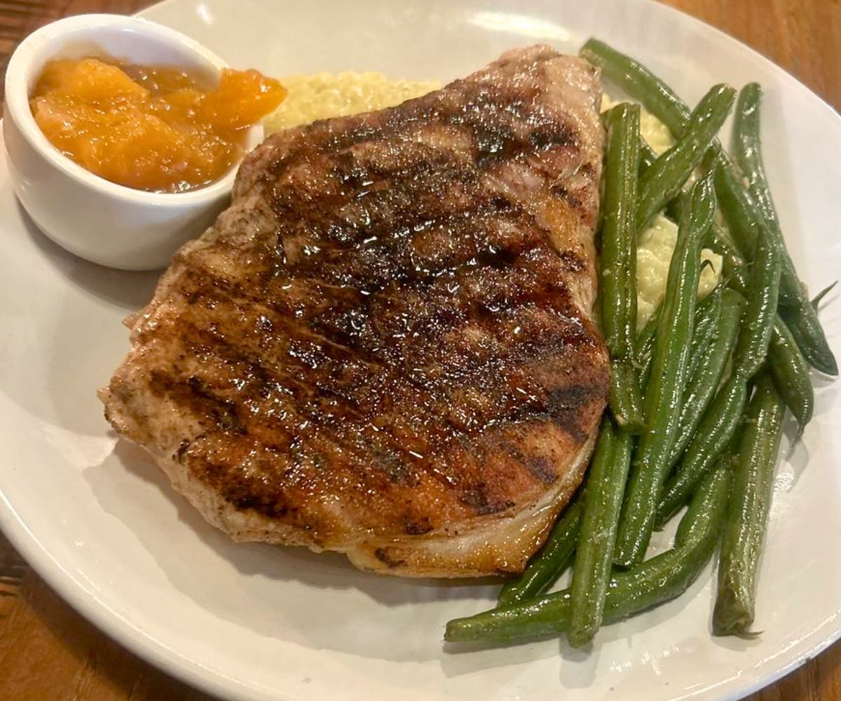 Bone-In Pork Chop at Smoke on Cherry Street in Tulsa, OK