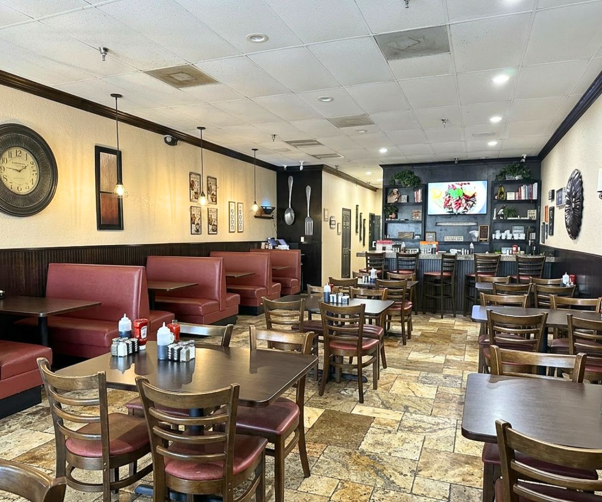 interior of Kristof's Kafe in Davie, FL