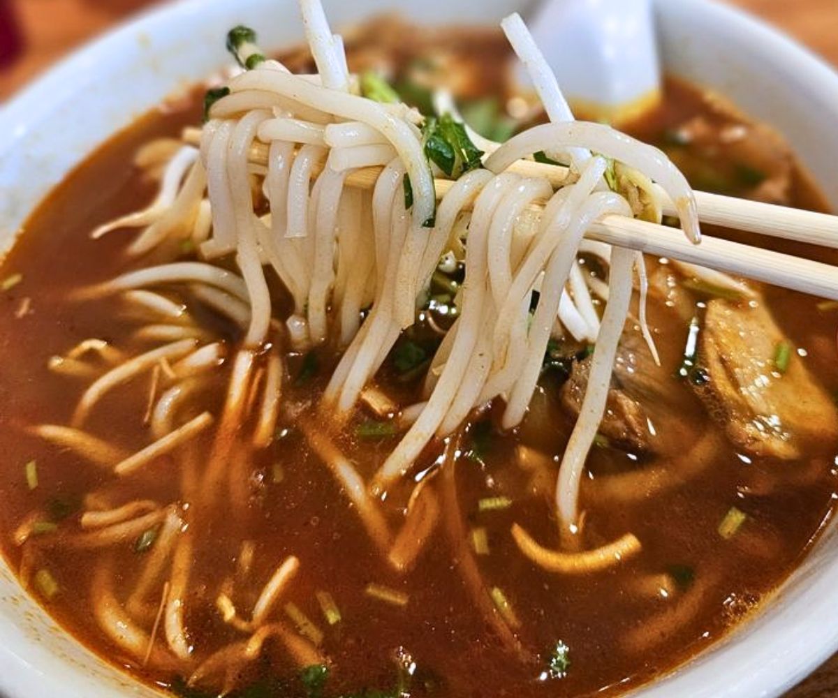 Bun Bo Hue at The Lotus in Maple Grove, Minnesota