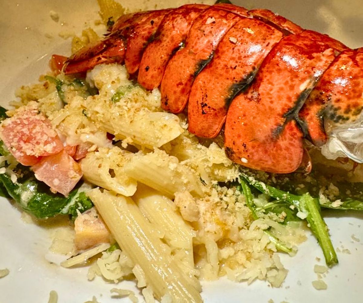 Lobster Pasta at Cahill Bistro in Edina, MN