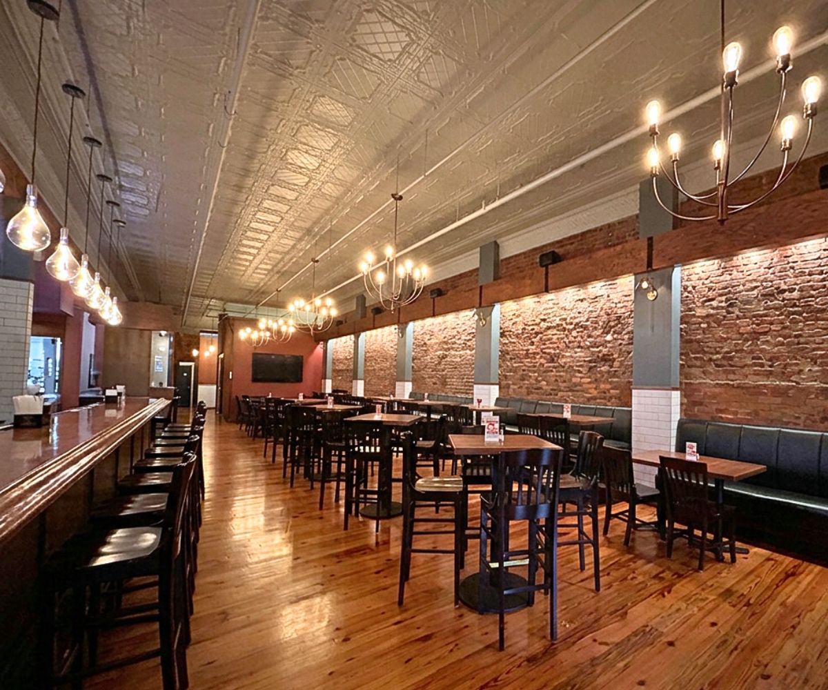 interior of The Loft in Columbus, Georgia