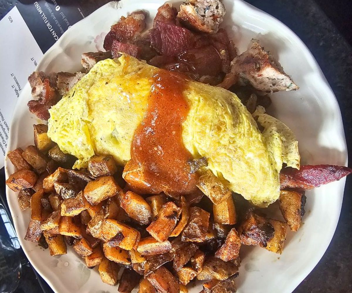 omelet at Local Feed in Georgetown, KY