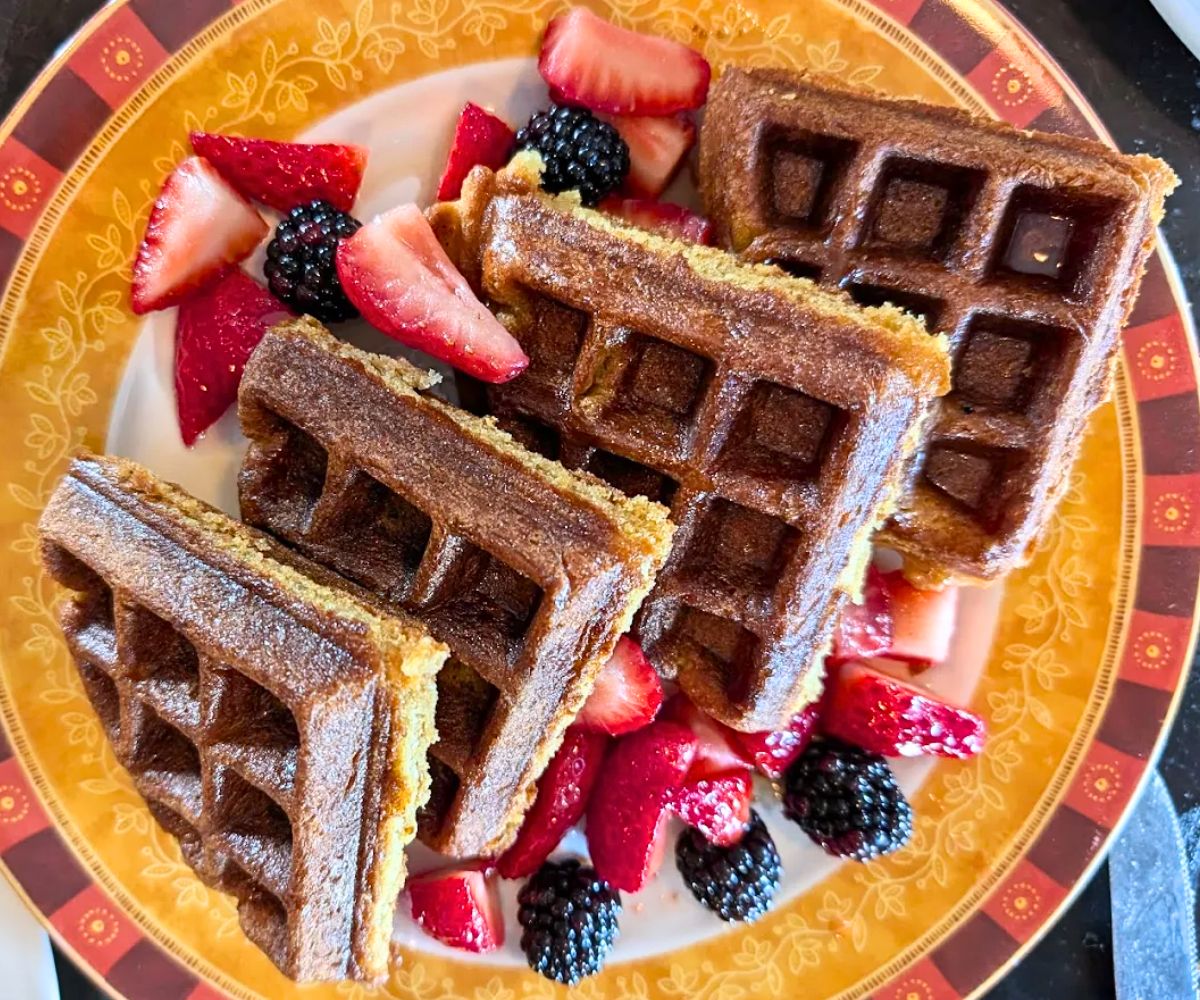 waffles at Local Feed in Georgetown, KY