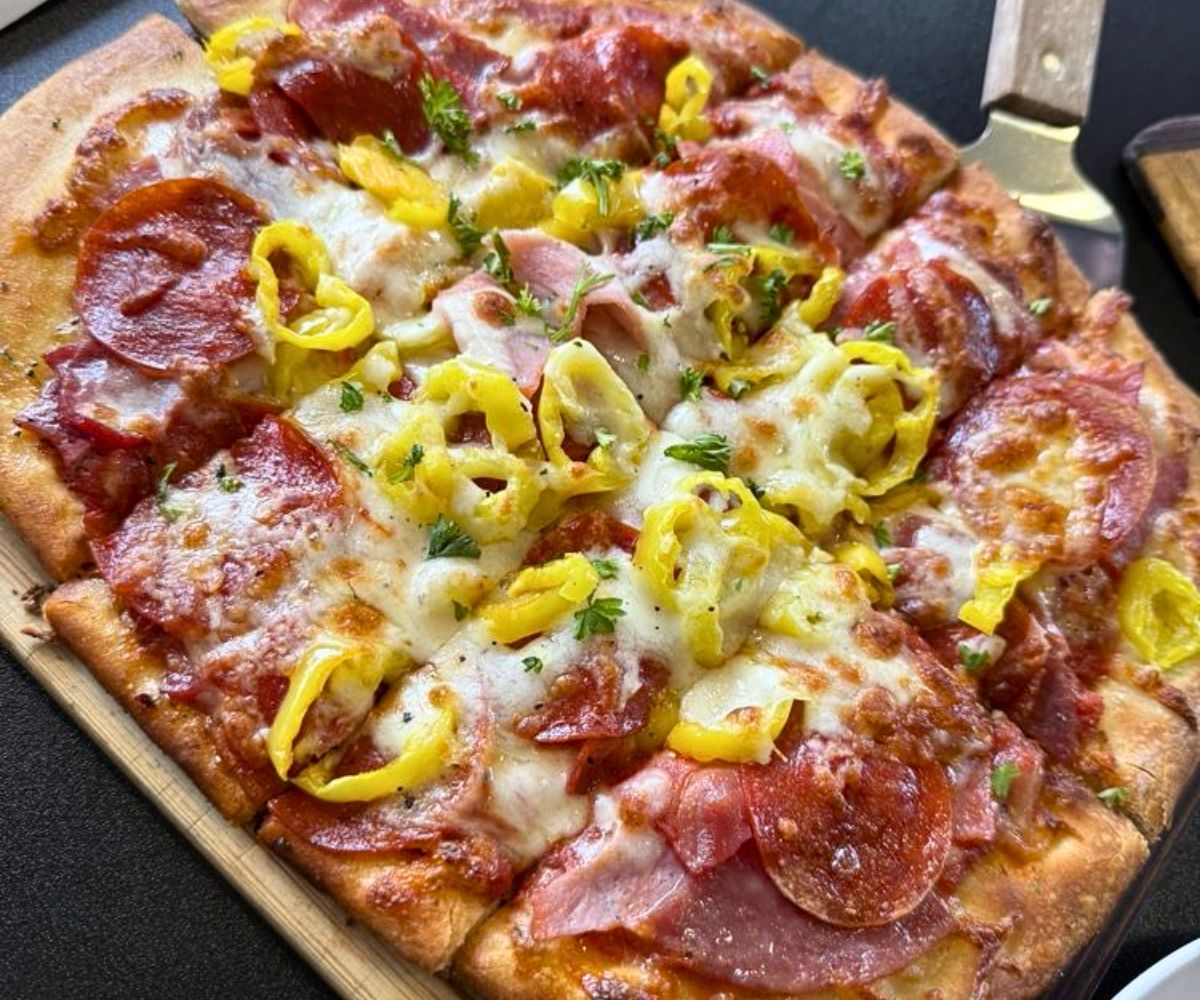 Italian Stallion Pizza at The Brick Oven Bistro in Sandusky, Ohio