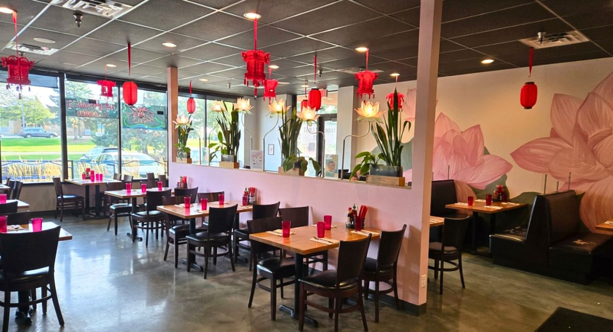 interior of The Lotus in Maple Grove, MN
