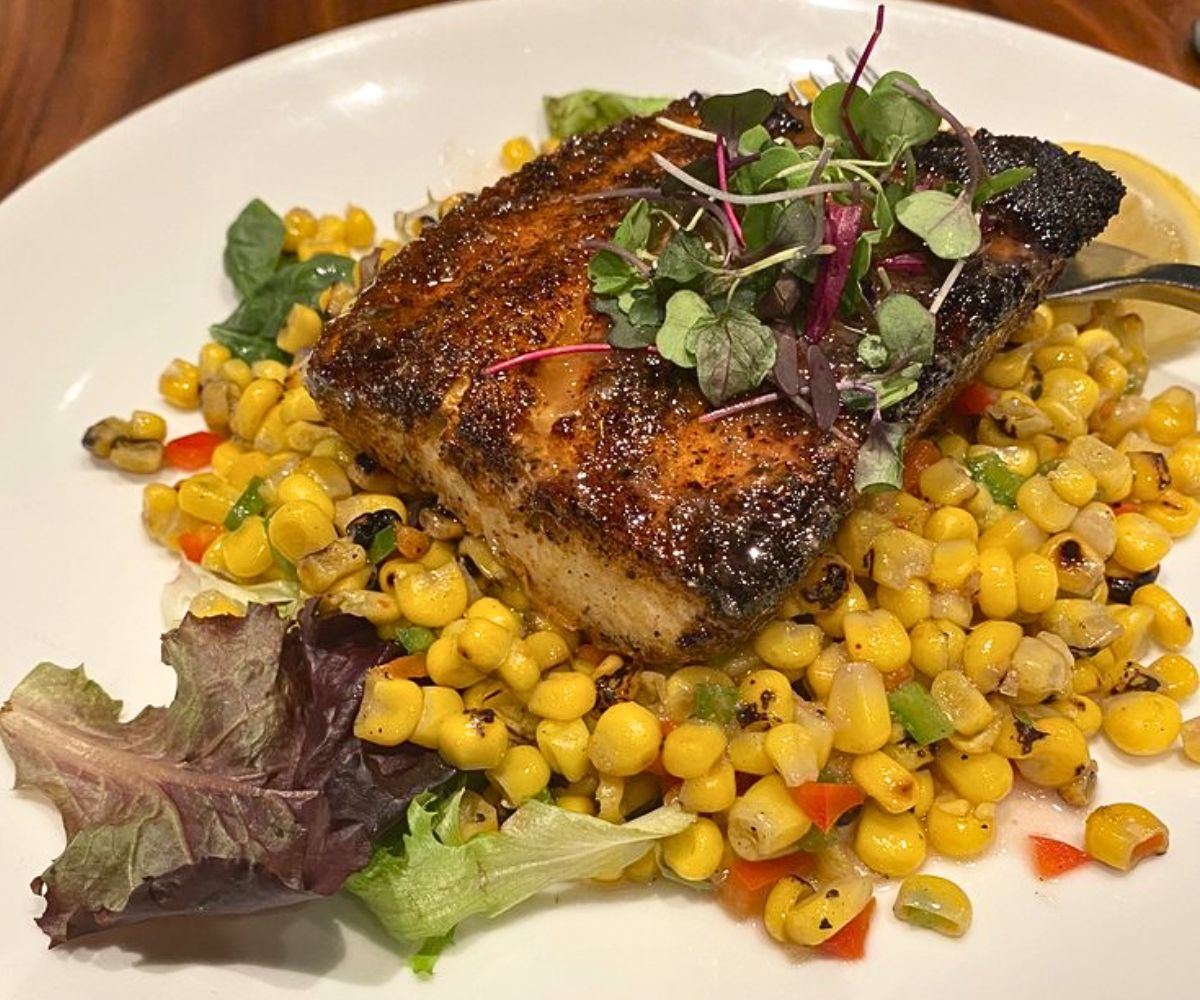 Blackened Mahi-Mahi at Skyline in Lynchburg, Virginia