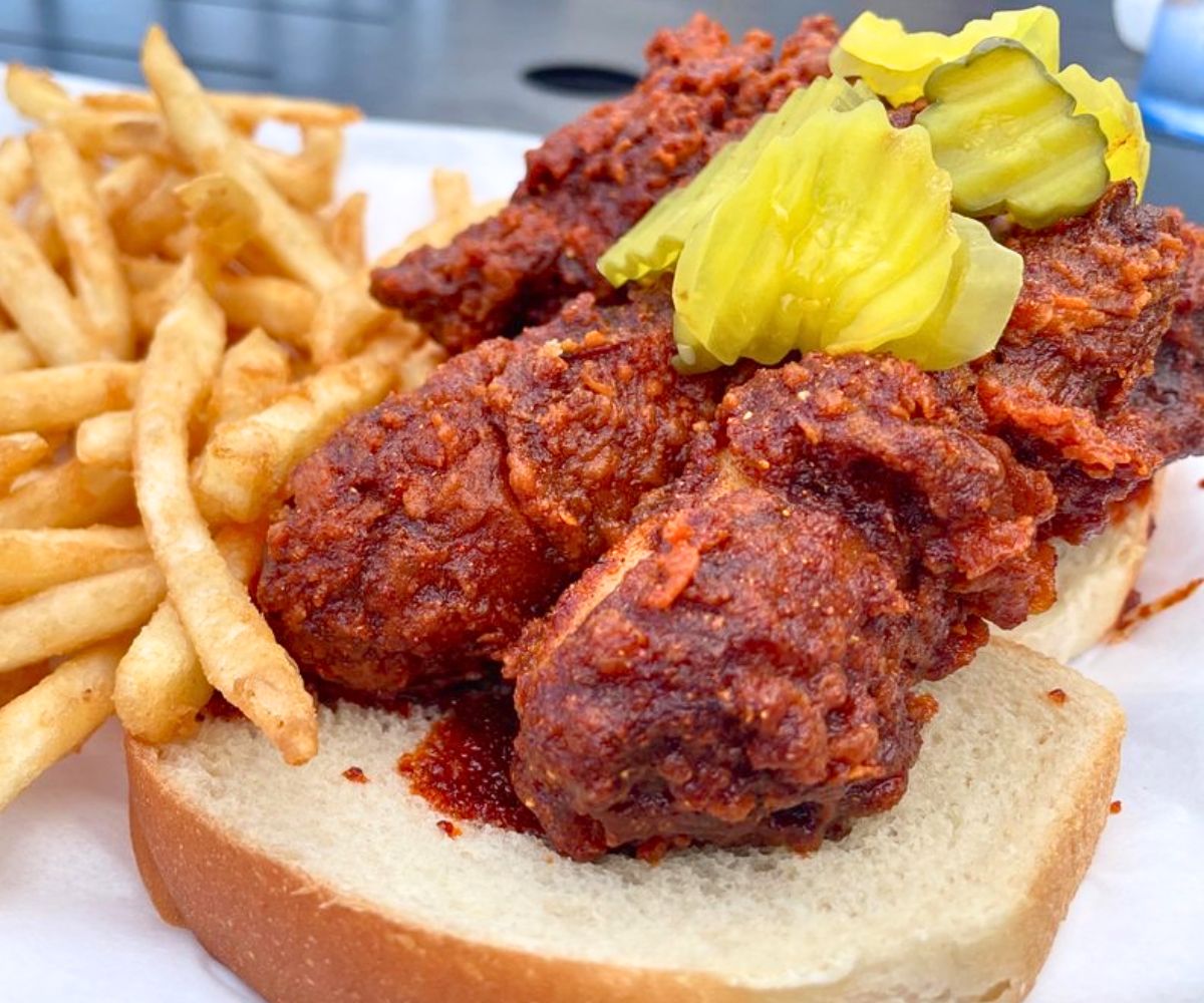 NM Hot Chicken at Nexus Brewery and Restaurant in Albuquerque, NM