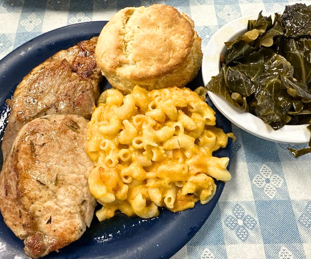 food at Julia Belle's in Florence, South Carolina