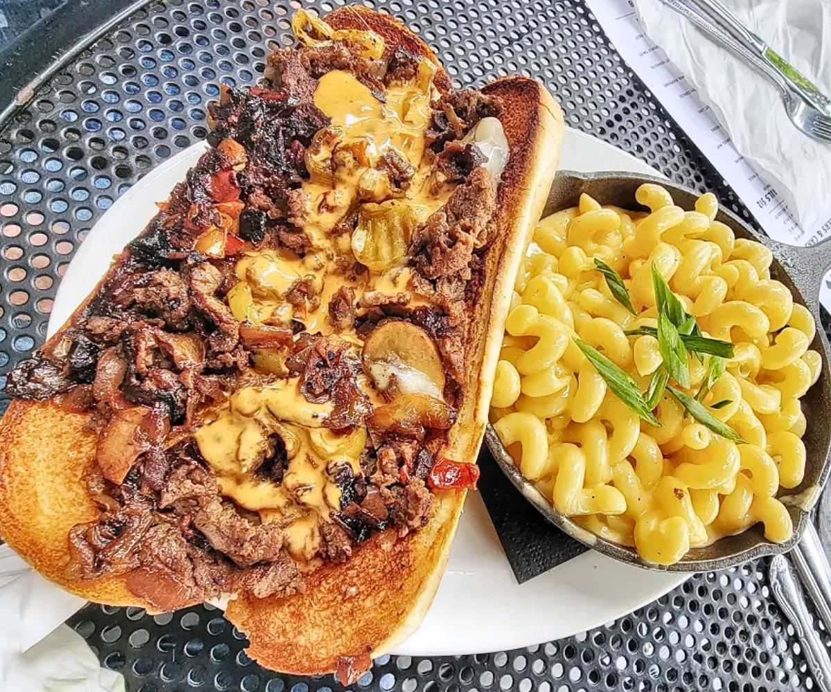 Cheesesteak Hoagie at Jack Rabbit in Buffalo, New York