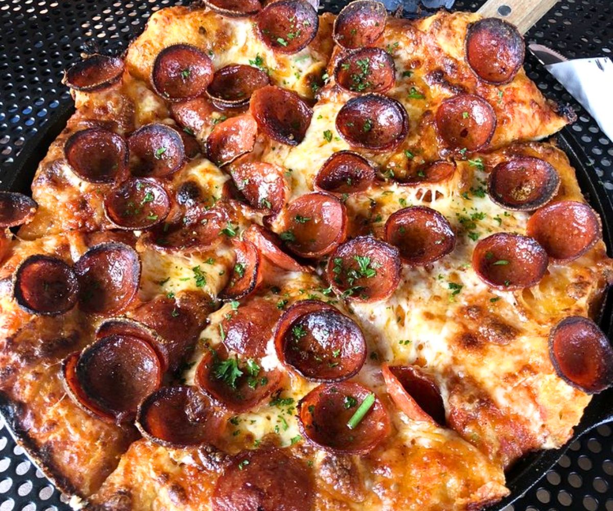 Pizza at Jack Rabbit in Buffalo, New York