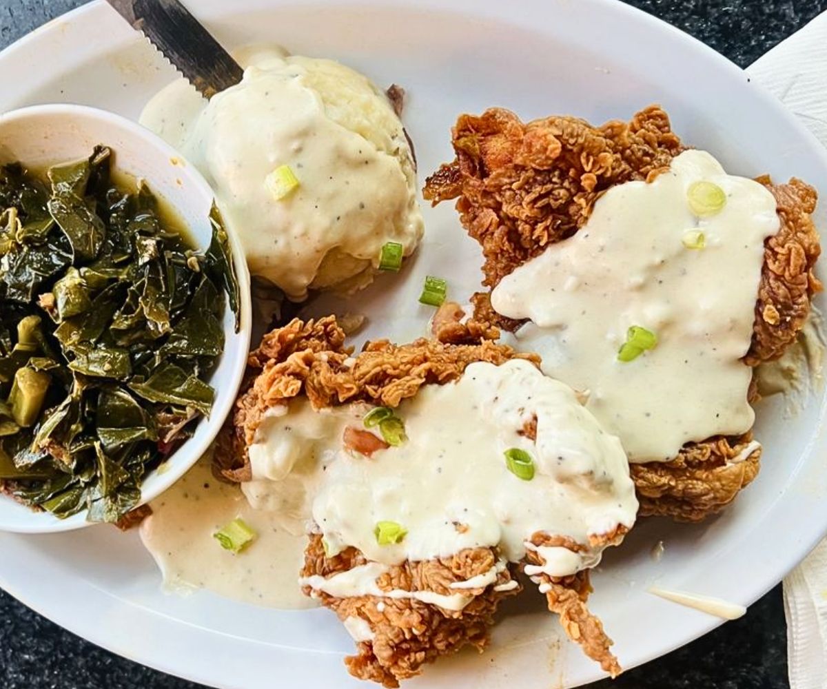 Southern Fried Chicken at Nexus Brewery and Restaurant in Albuquerque, New Mexico