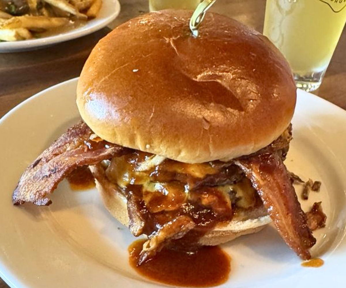 Western Bacon Burger at New State Burgers & Spirits in Oklahoma City, Oklahoma