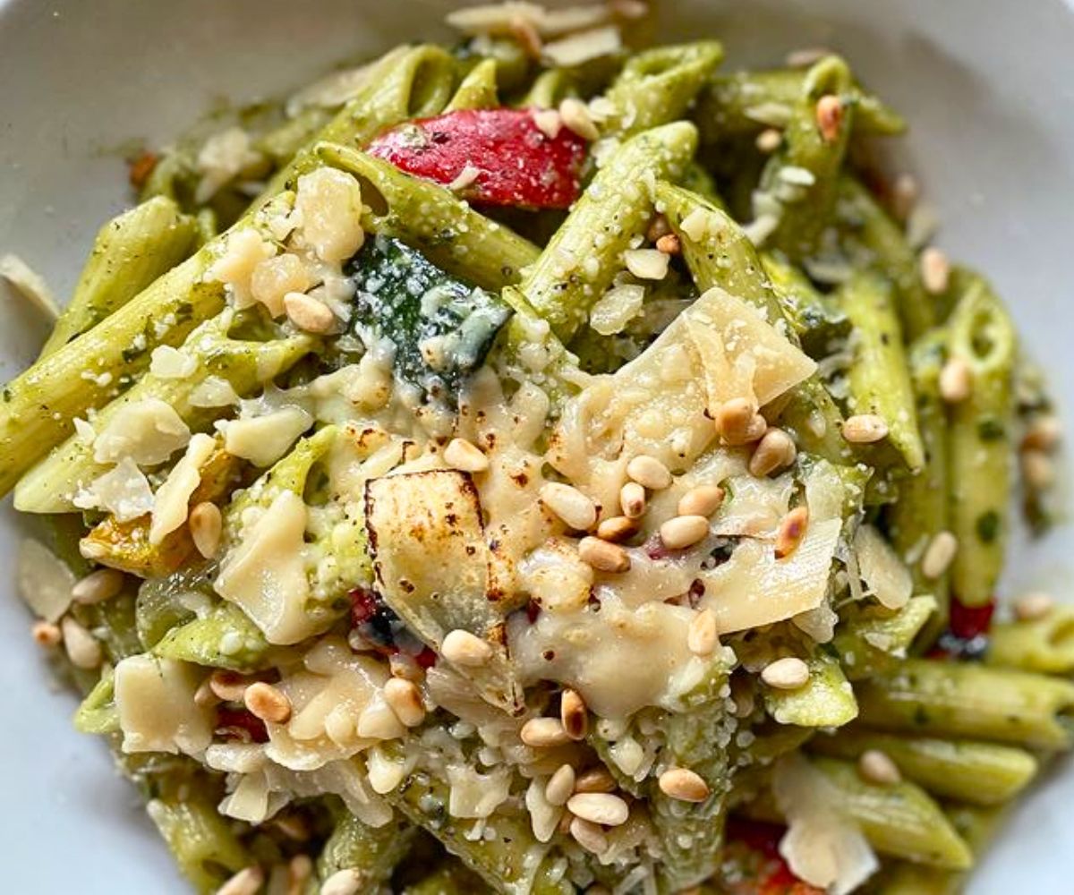 Summer Pasta at La Crosse Distilling Co. in La Crosse, Wisconsin