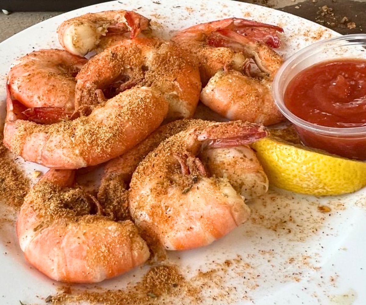 Shrimp at The Surfing Crab in Lewes, DE