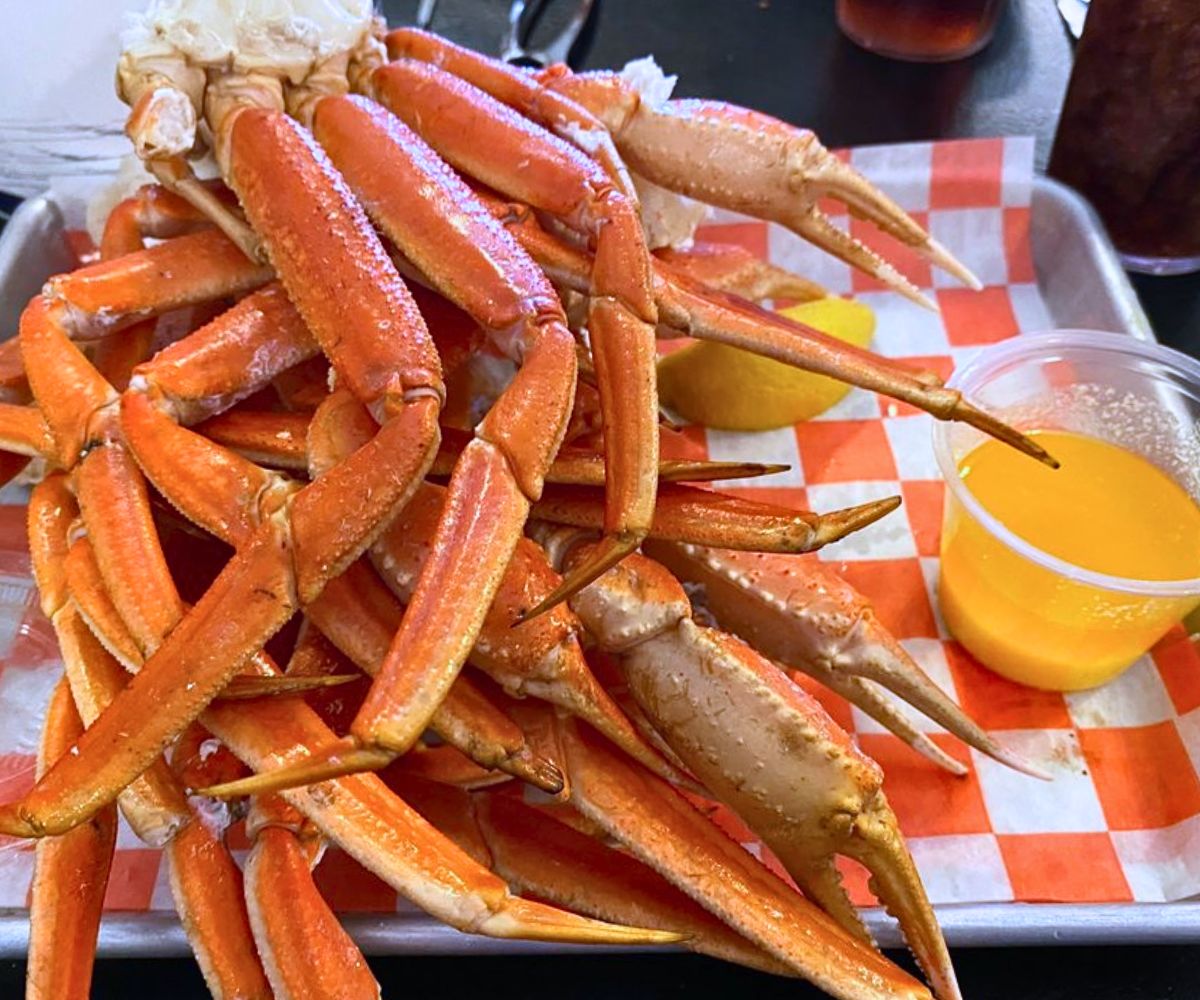 Snow Crab Legs at Jewel City Seafood in Huntington, WV