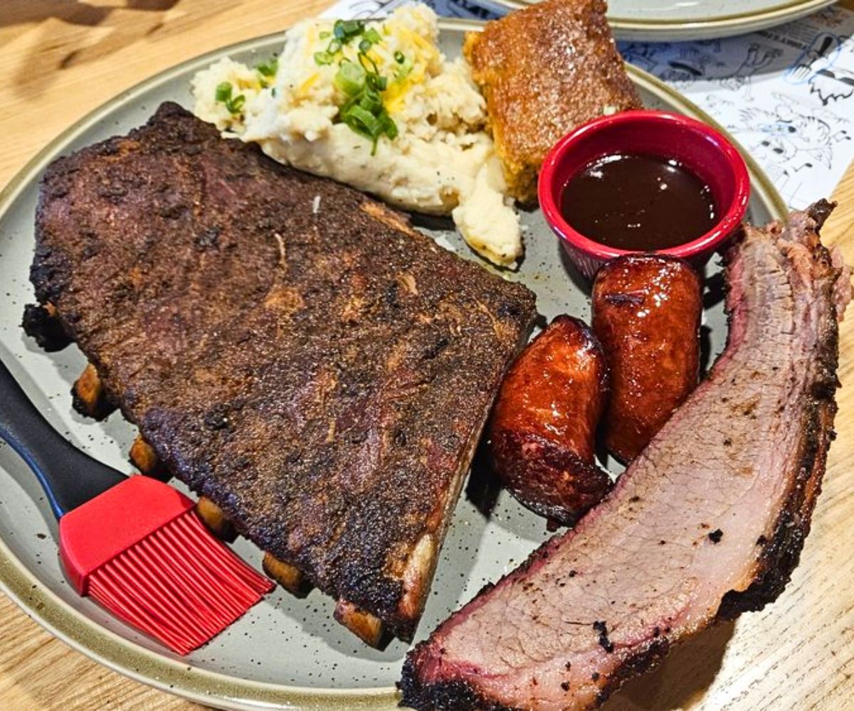Combo Plate at Fork & Fire in Oro Valley, AZ