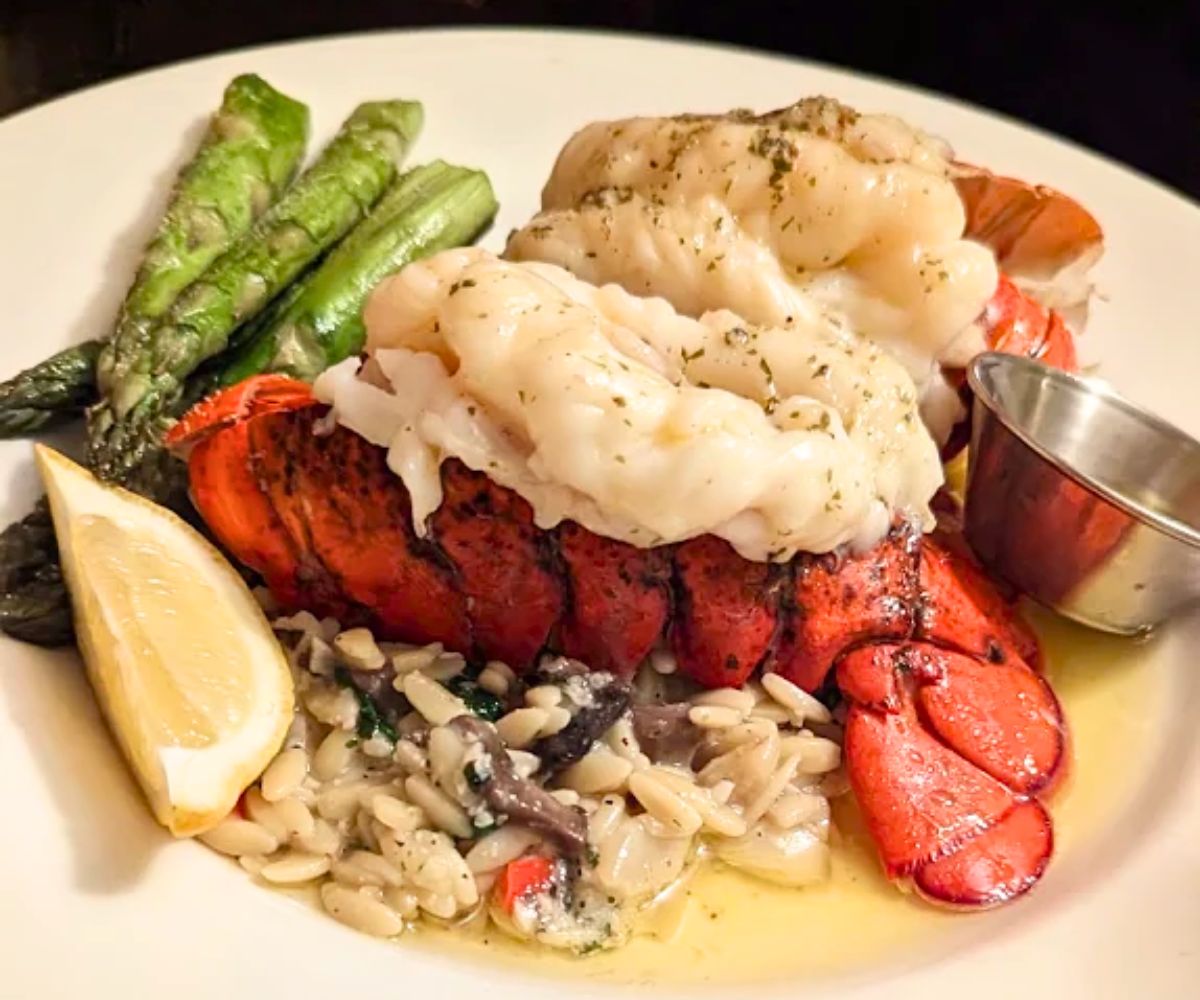 Twin Lobster Tails at Corkscrew Saloon in Medina, OH