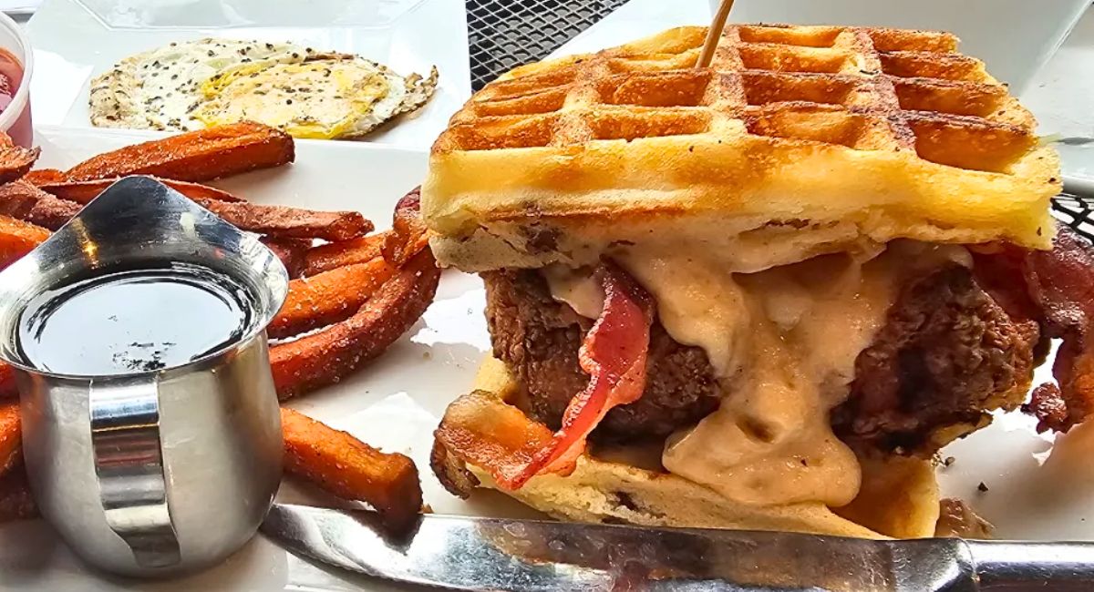 Ava's Burger at The Fork n Cork in Wilmington, NC