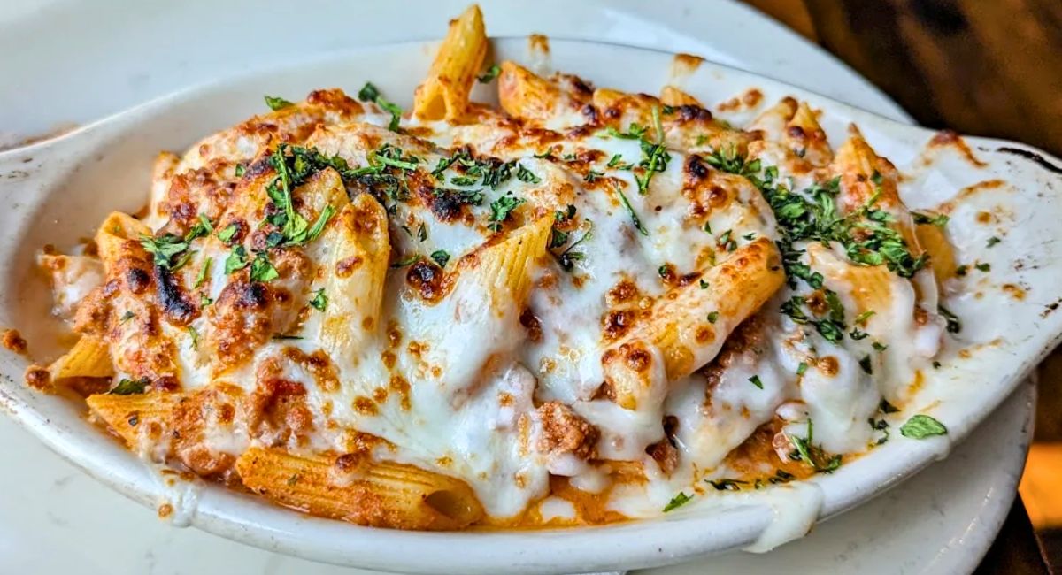 Baked Ziti at Nonna's Kitchen in Spearfish, South Dakota