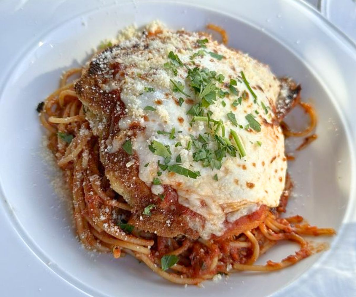 Chicken Parmesan at Nonna's Kitchen in Spearfish, SD