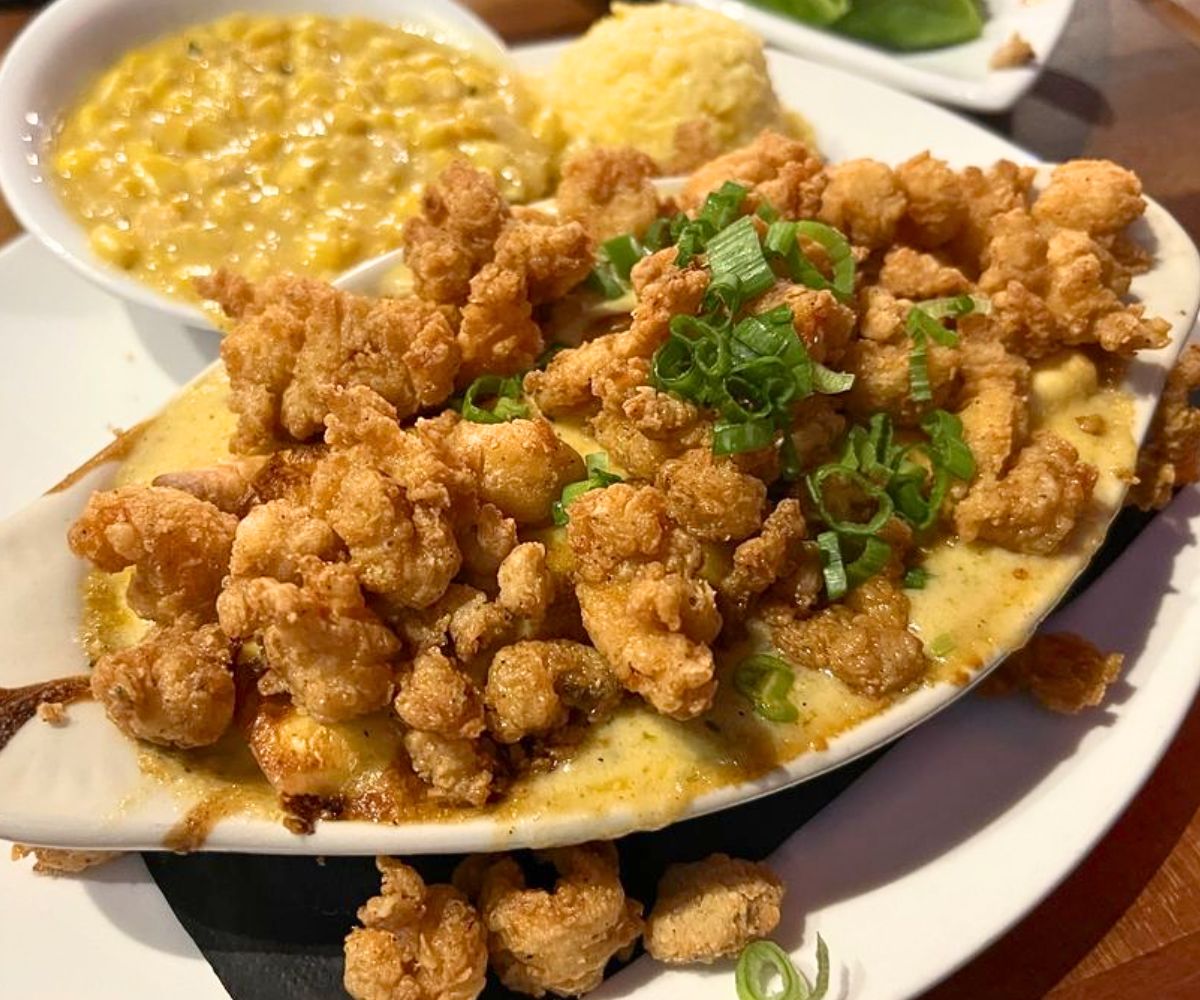 crawfish at Bon Temps Grill in Lafayette, LA