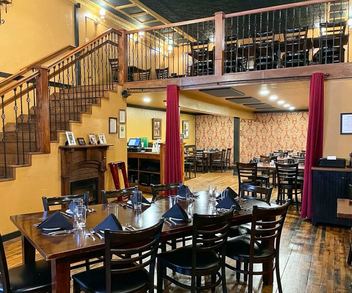 interior of Nonna's Kitchen in Spearfish, South Dakota