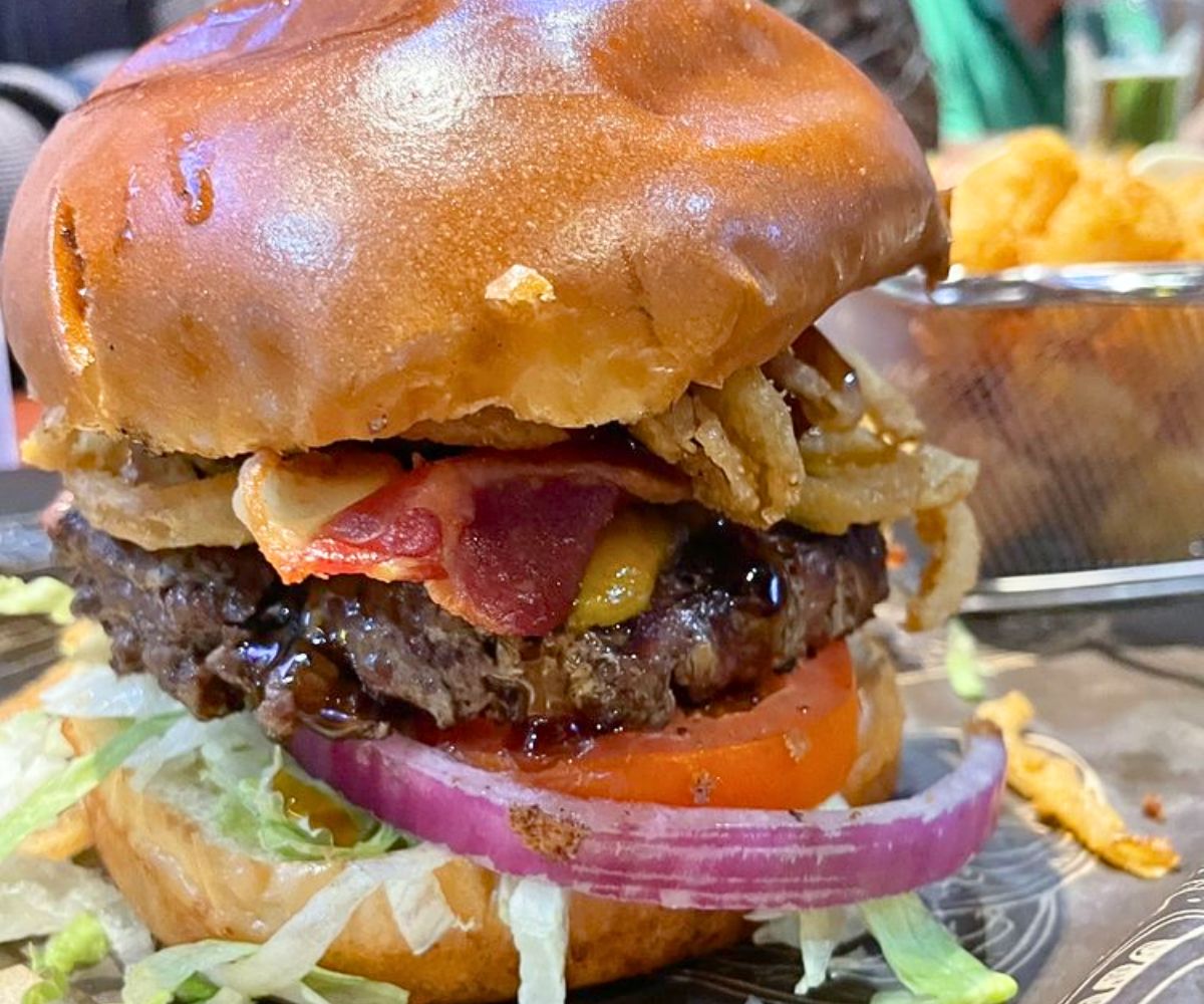 859 Bourbon Burger at The 859 Taproom Kentucky