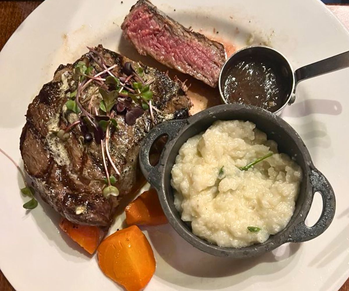 steak at Copper Door in Salem, New Hampshire