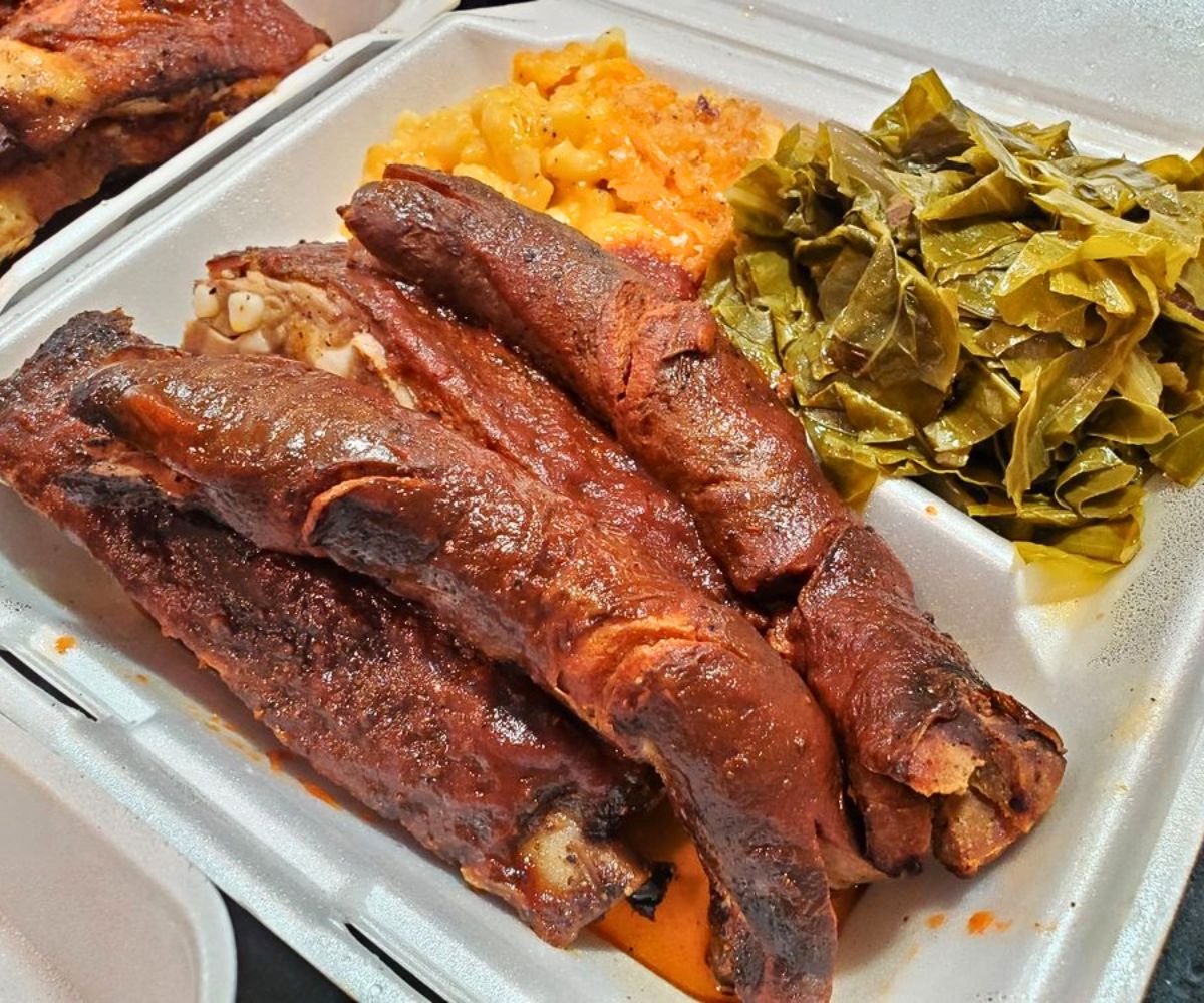 2-Meat Combo at The Prime Smokehouse in Rocky Mount, NC