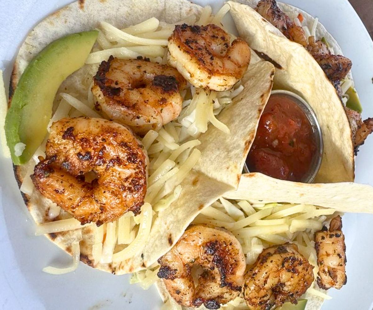 Blackened Shrimp Tacos at Square 22 in Strongsville, Ohio