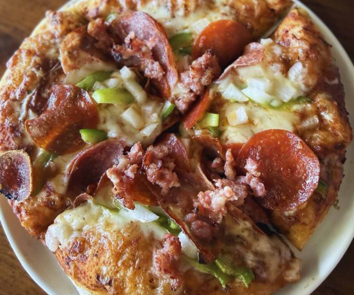 pizza at Cook'd in Reno Nevada